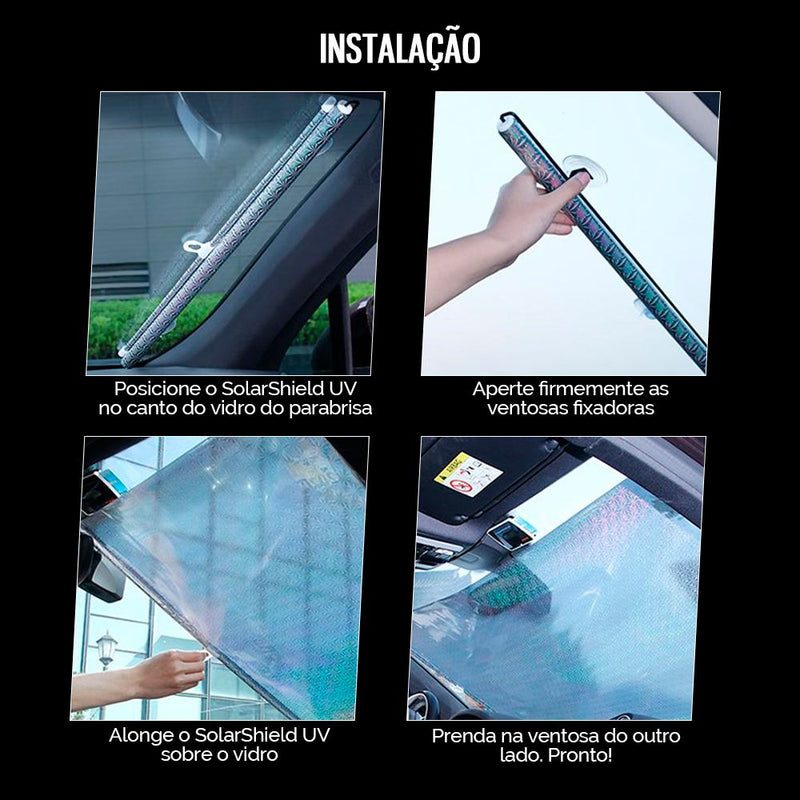 SolarShieldUV™ Protetor Solar Parabrisa Automotivo