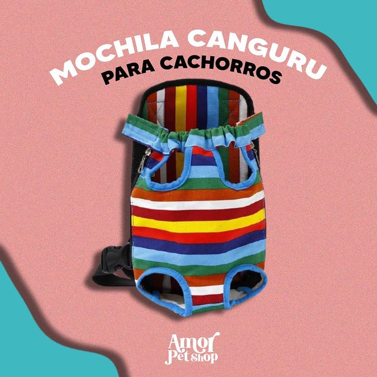 Mochila Canguru para Cachorros