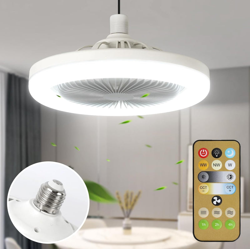 Luminador: Ventilador de Teto com Iluminação de LED - Luz & Frescor