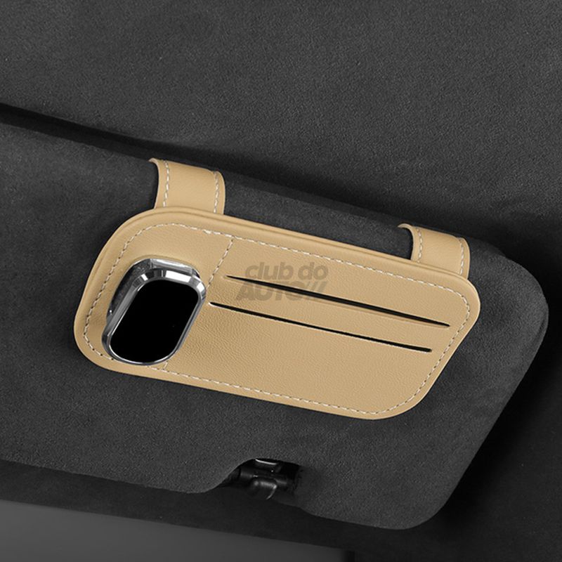 LuxVisor™ Organizador de Quebra Sol para Carros Premium