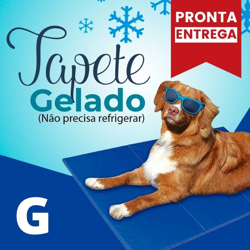 Tapete Gelado para Cães em PVC FreshSummer (G 50x65cm)