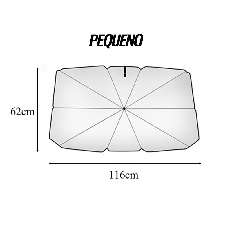 BrellaShieldUV™ 2.0 Protetor Solar Parabrisa de Carros Dobrável