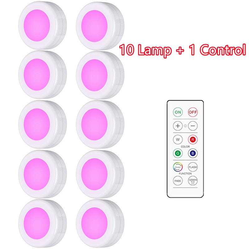 Lâmpada de Led com Controle Remoto.