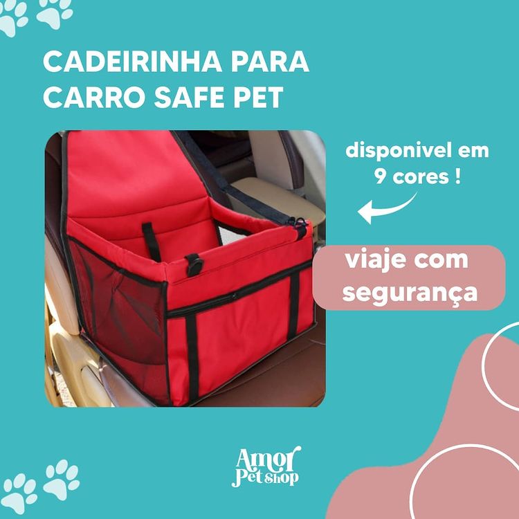 Cadeirinha para Cachorro Safe Pet