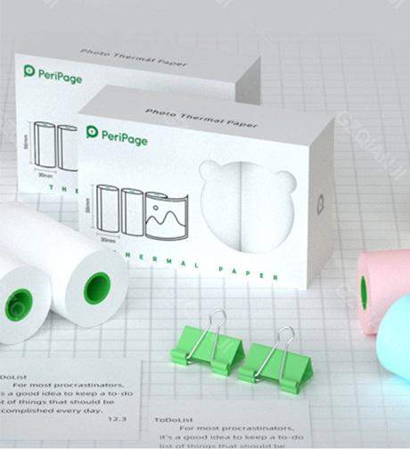 Mini Impressora portátil  bluetooth 4.0 e não utiliza tinta