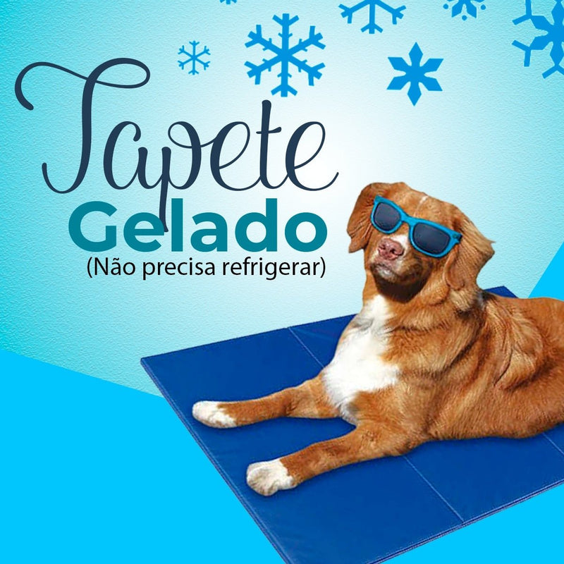 Tapete Gelado para Cães em PVC FreshSummer (G 50x65cm)