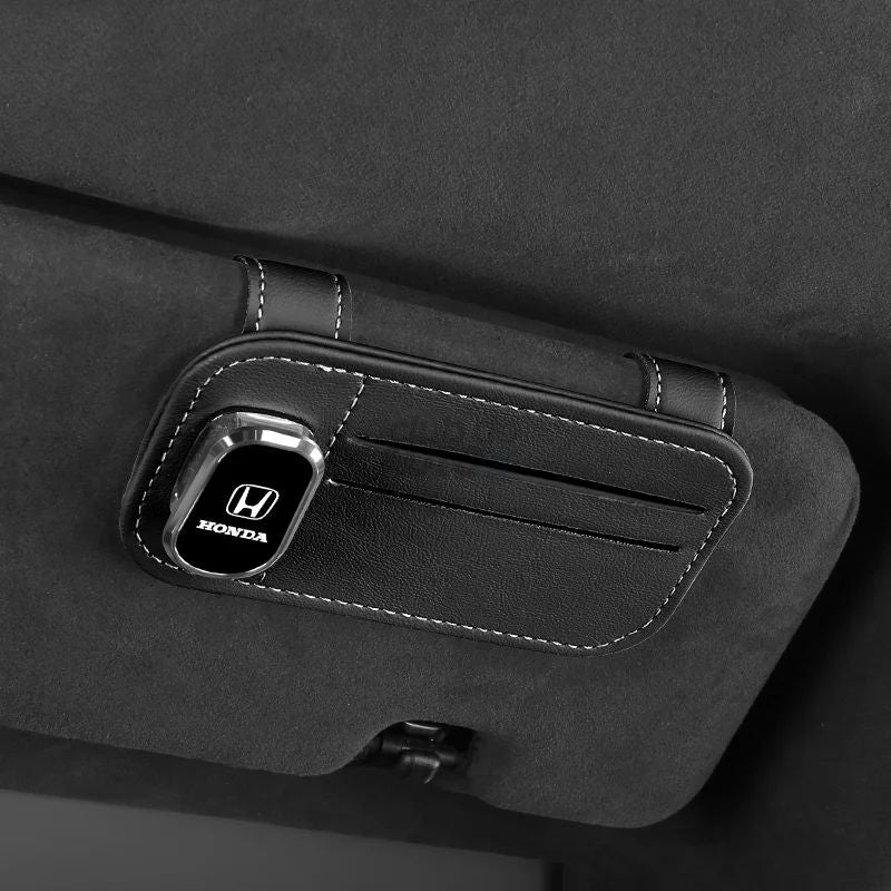 LuxVisor™ Organizador de Quebra Sol para Carros Premium