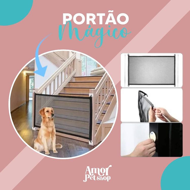 Portão Mágico para Pet