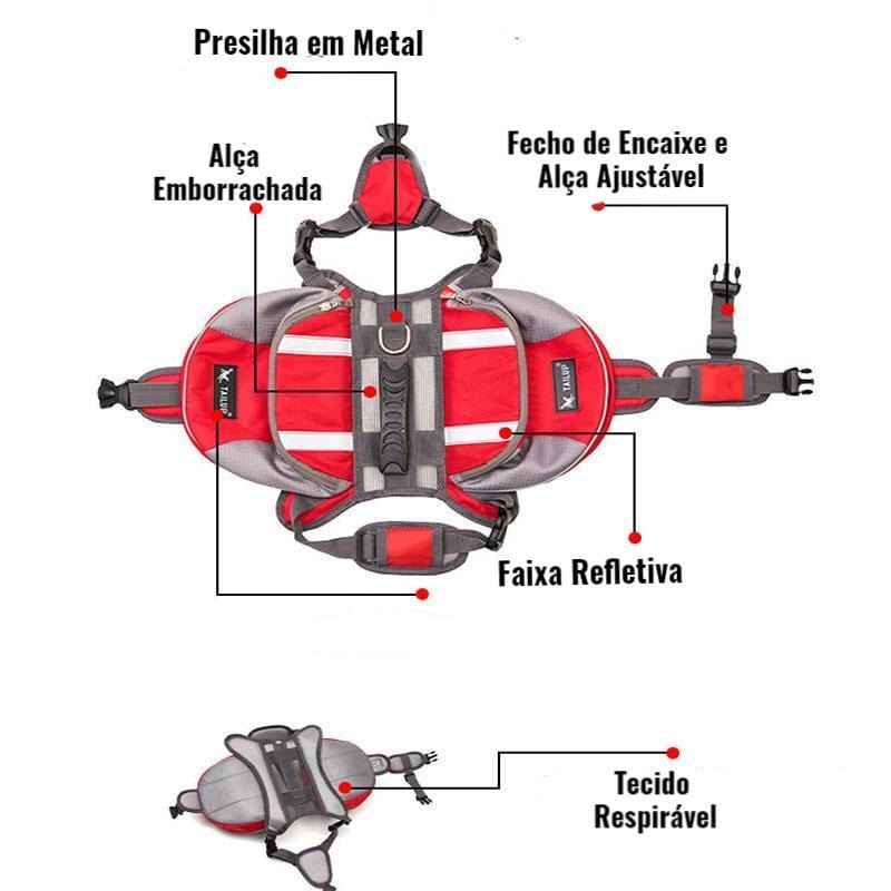 Mochila de Hiking para Cachorros