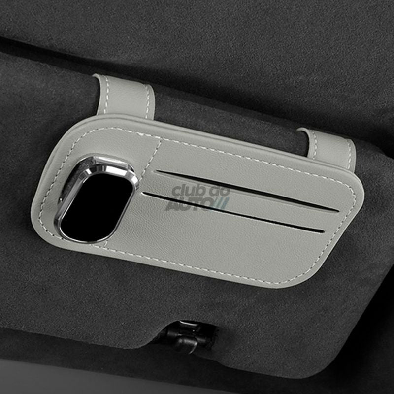 LuxVisor™ Organizador de Quebra Sol para Carros Premium